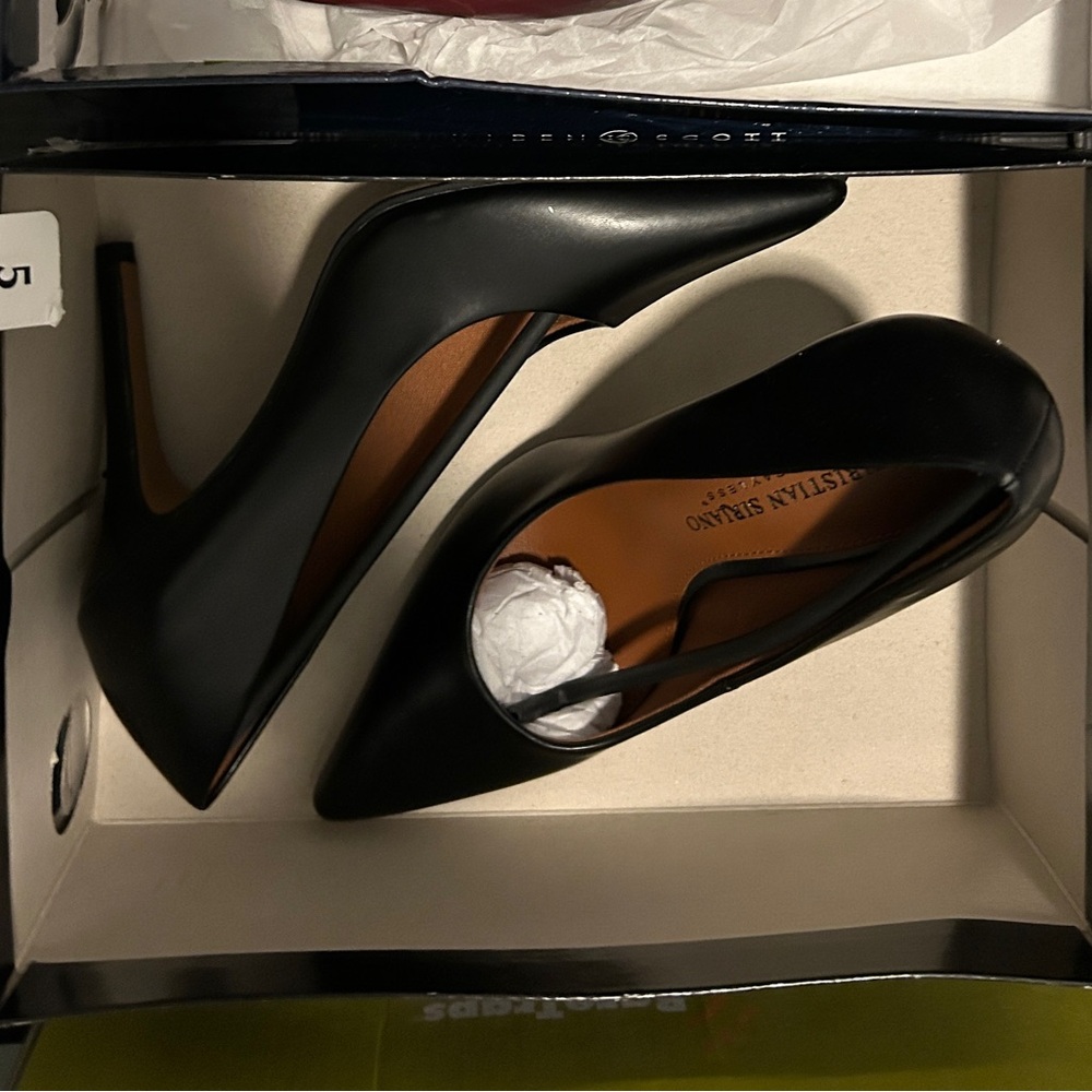 Christian Siriano Black Women's Heels